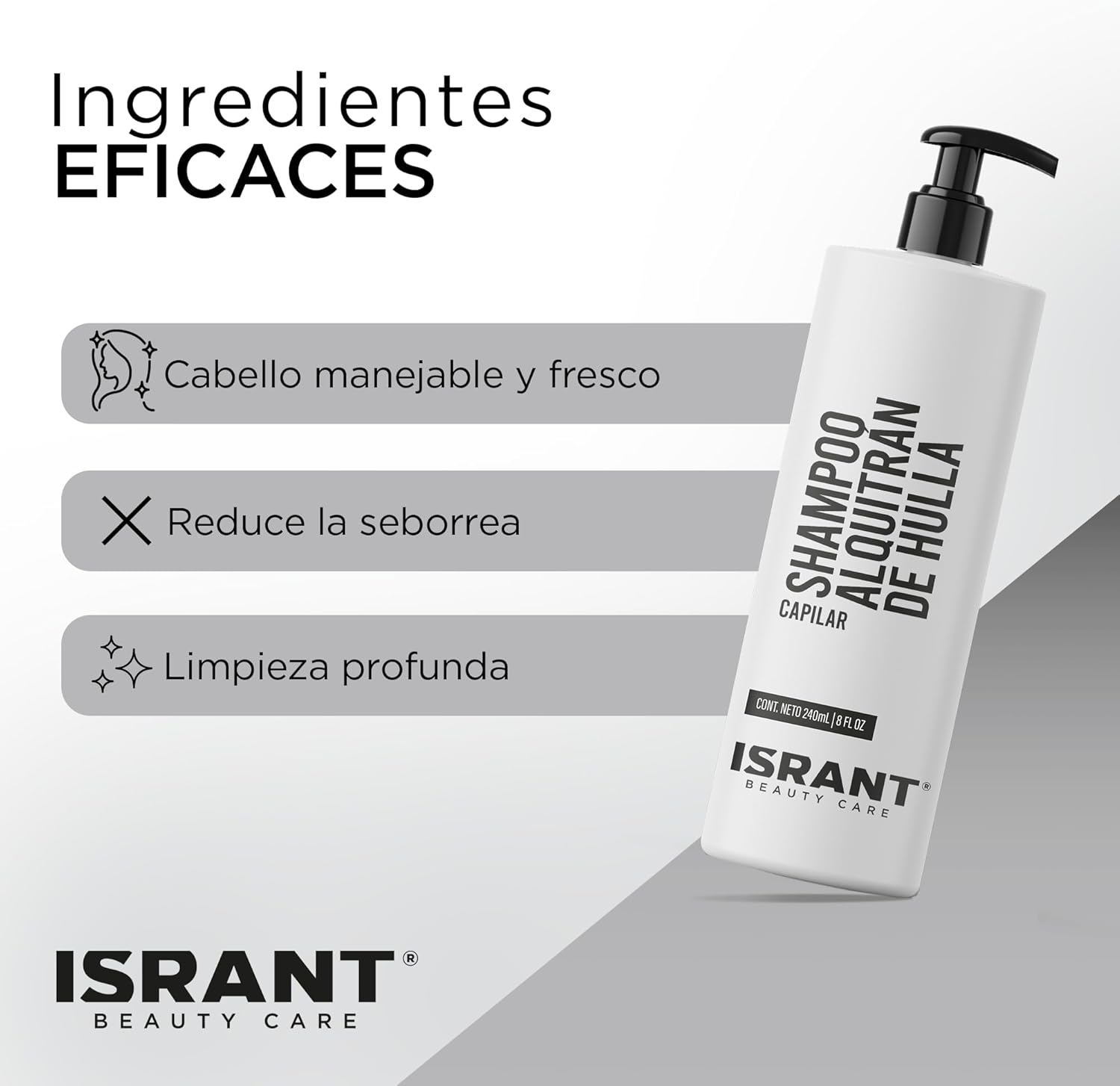 Shampoo Alquitrán de Hulla ISRANT®