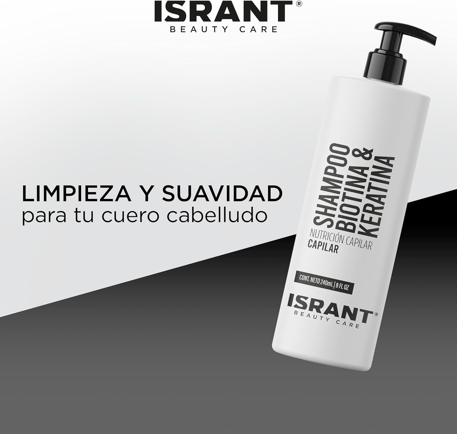 Shampoo Biotina & Keratina ISRANT®