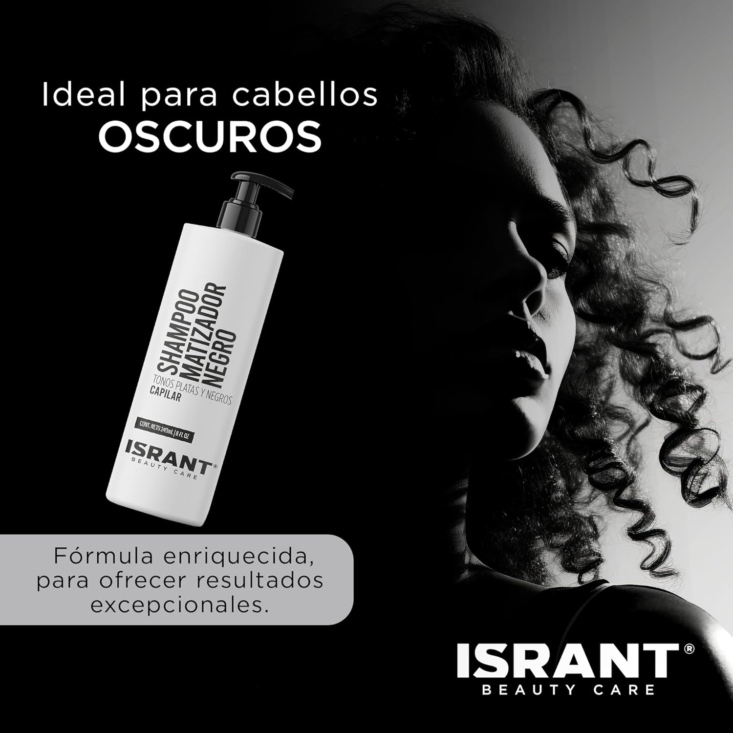 Shampoo Matizador Negro ISRANT®