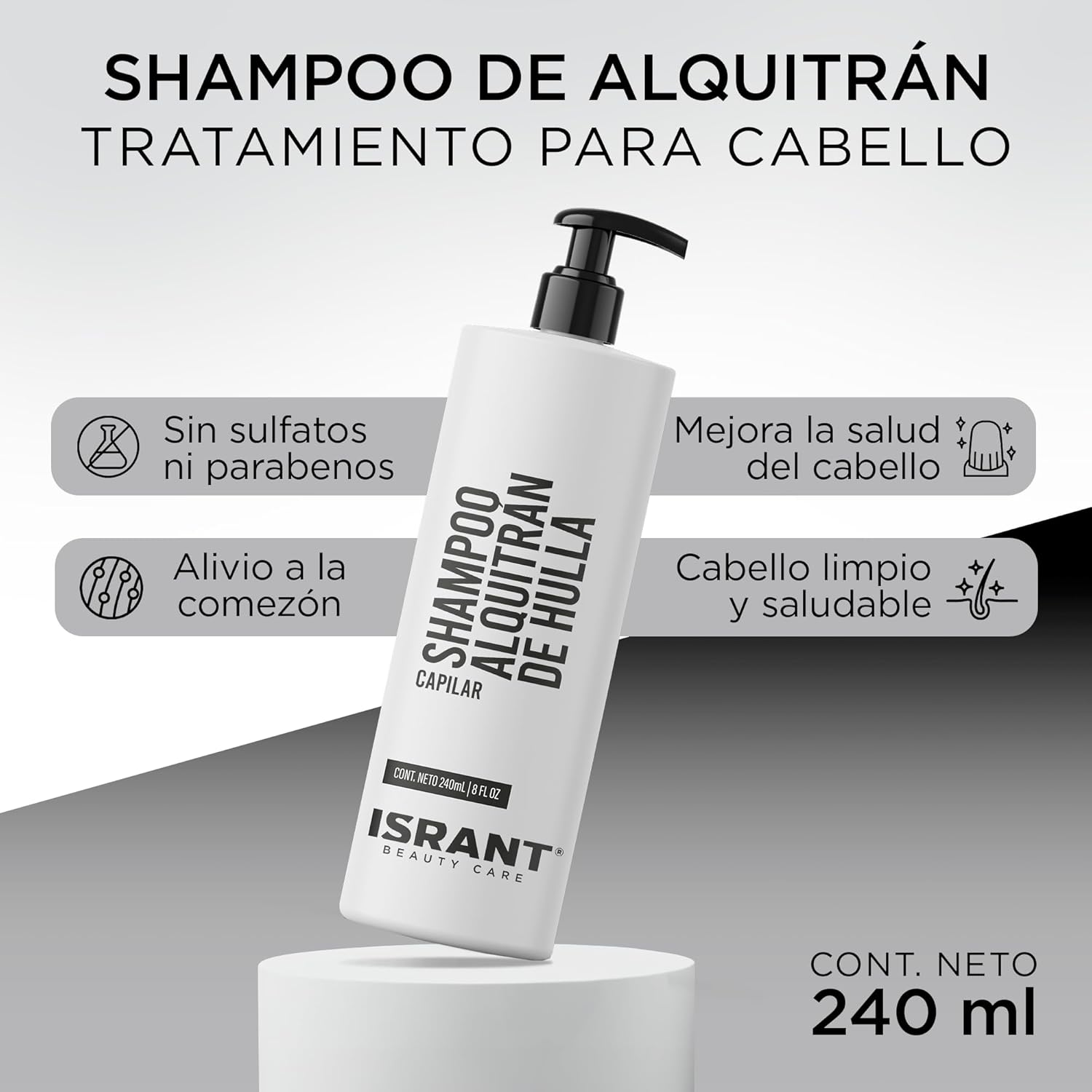 Shampoo Alquitrán de Hulla ISRANT®