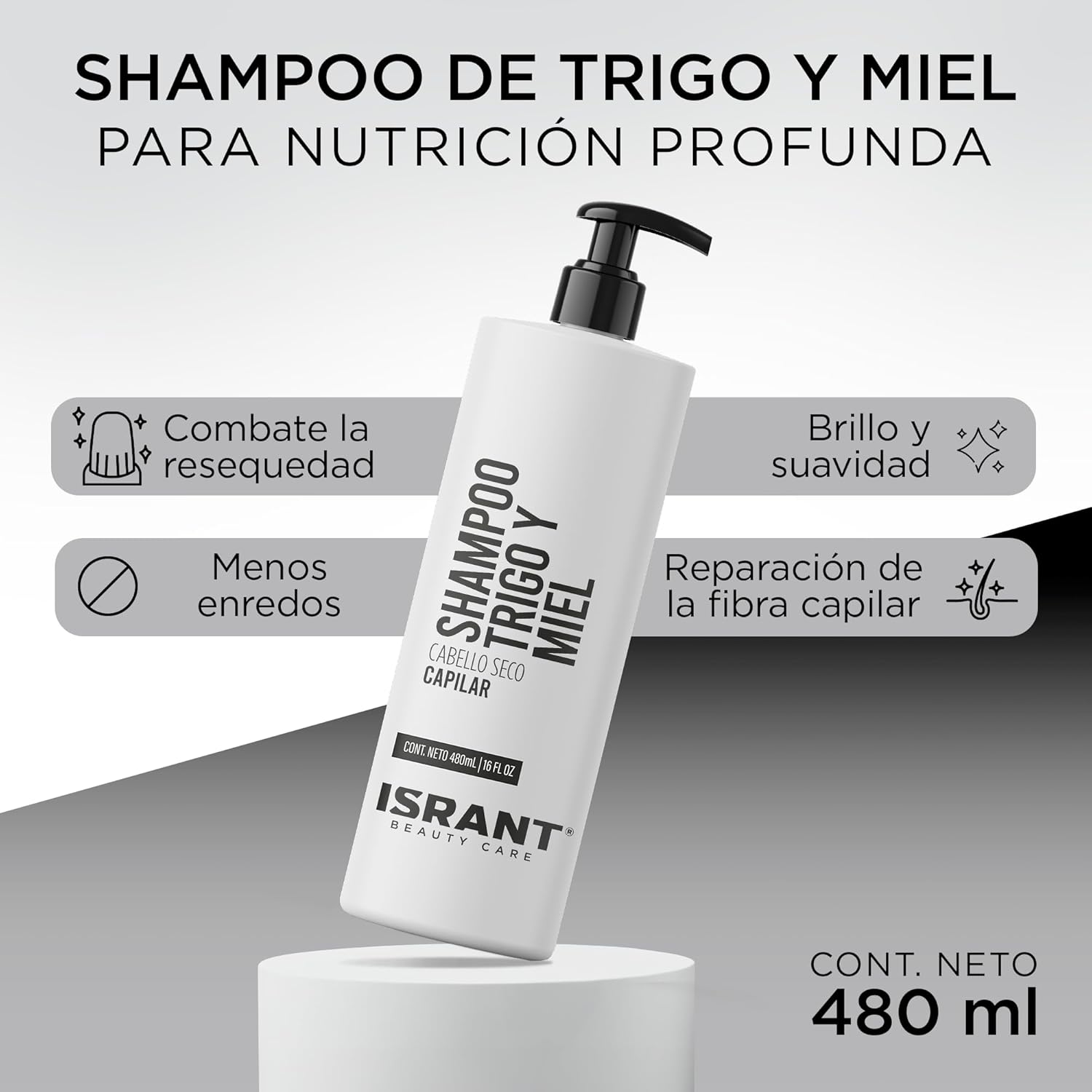 Shampoo Trigo y Miel ISRANT®