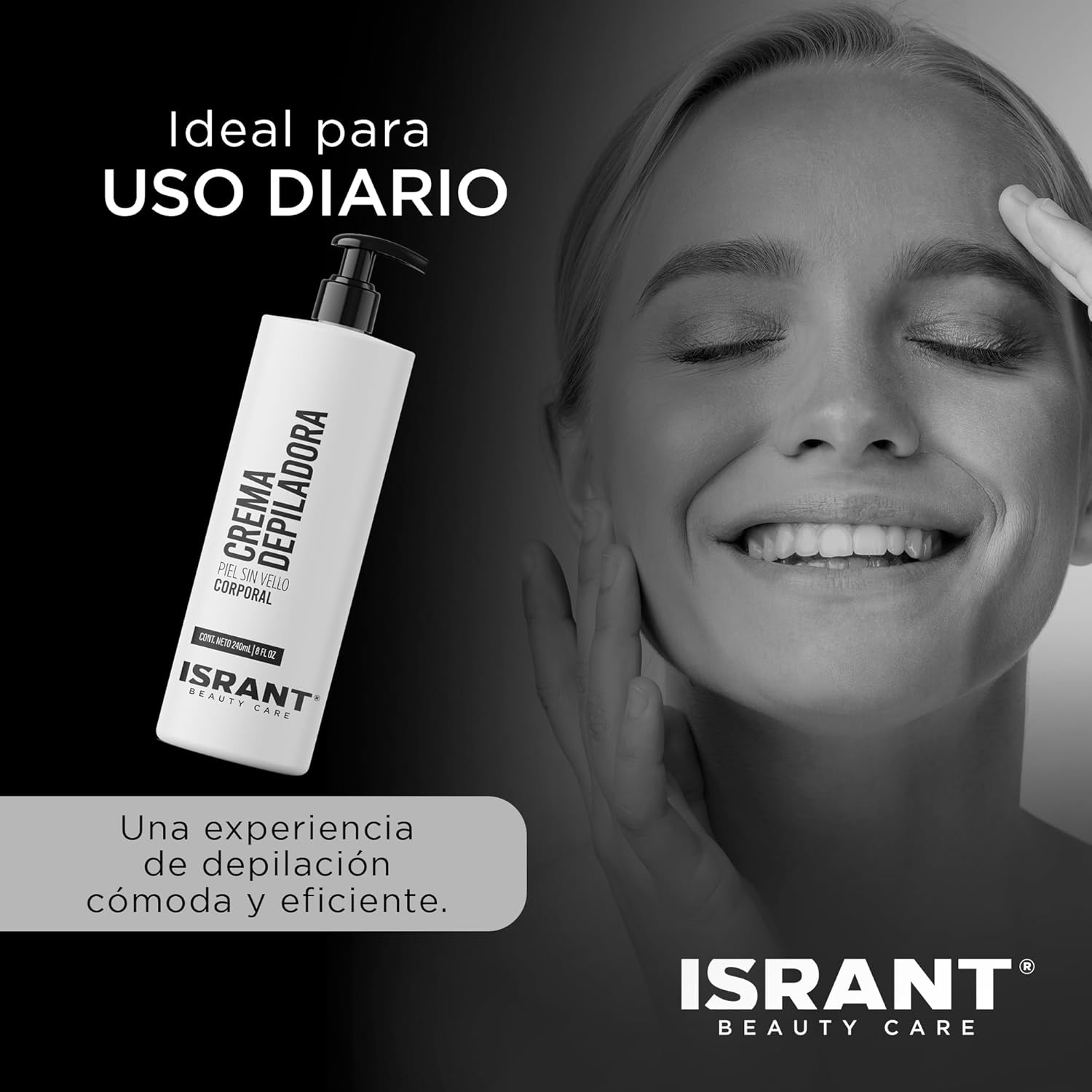 Crema Depiladora Corporal ISRANT®