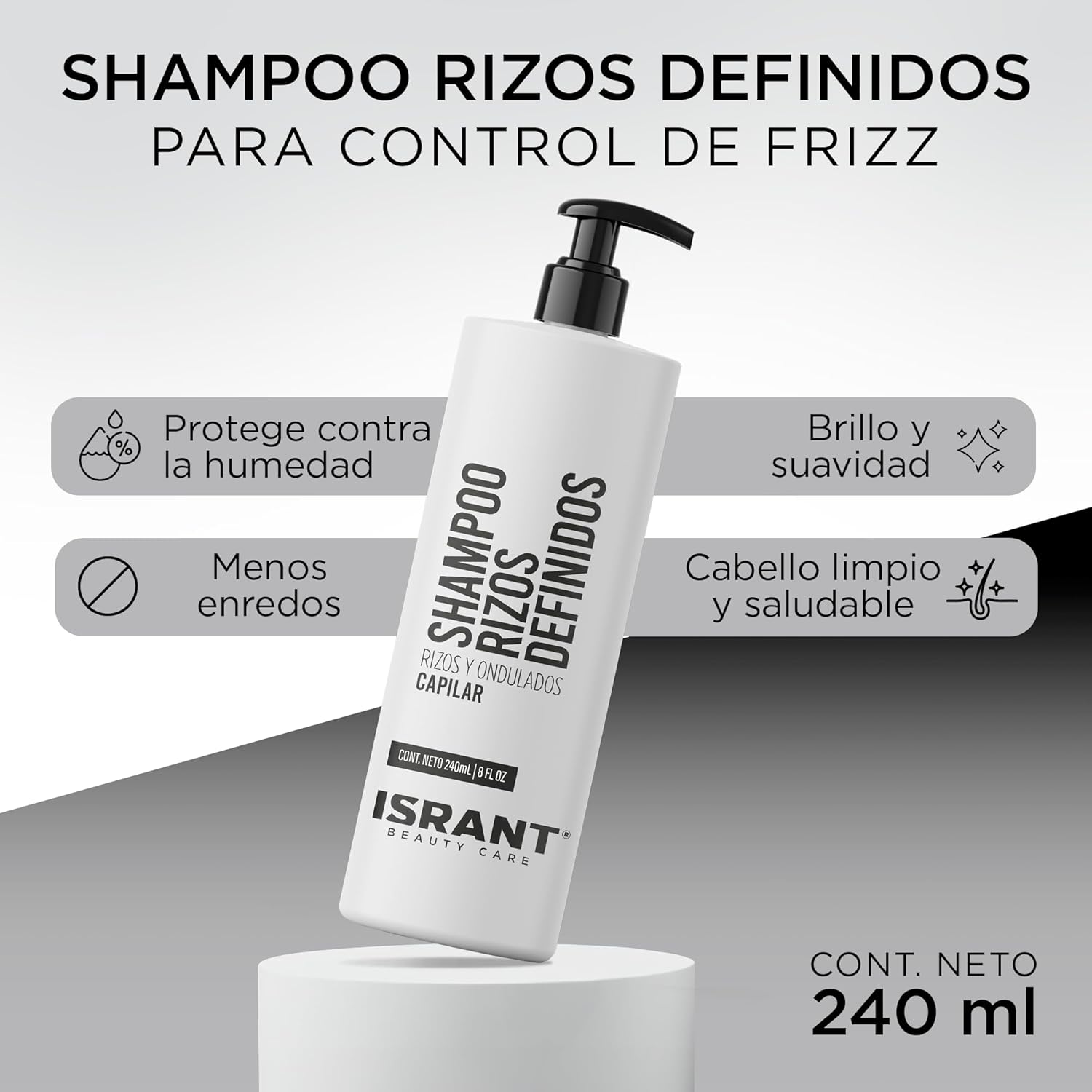 Shampoo Rizos Definidos ISRANT®