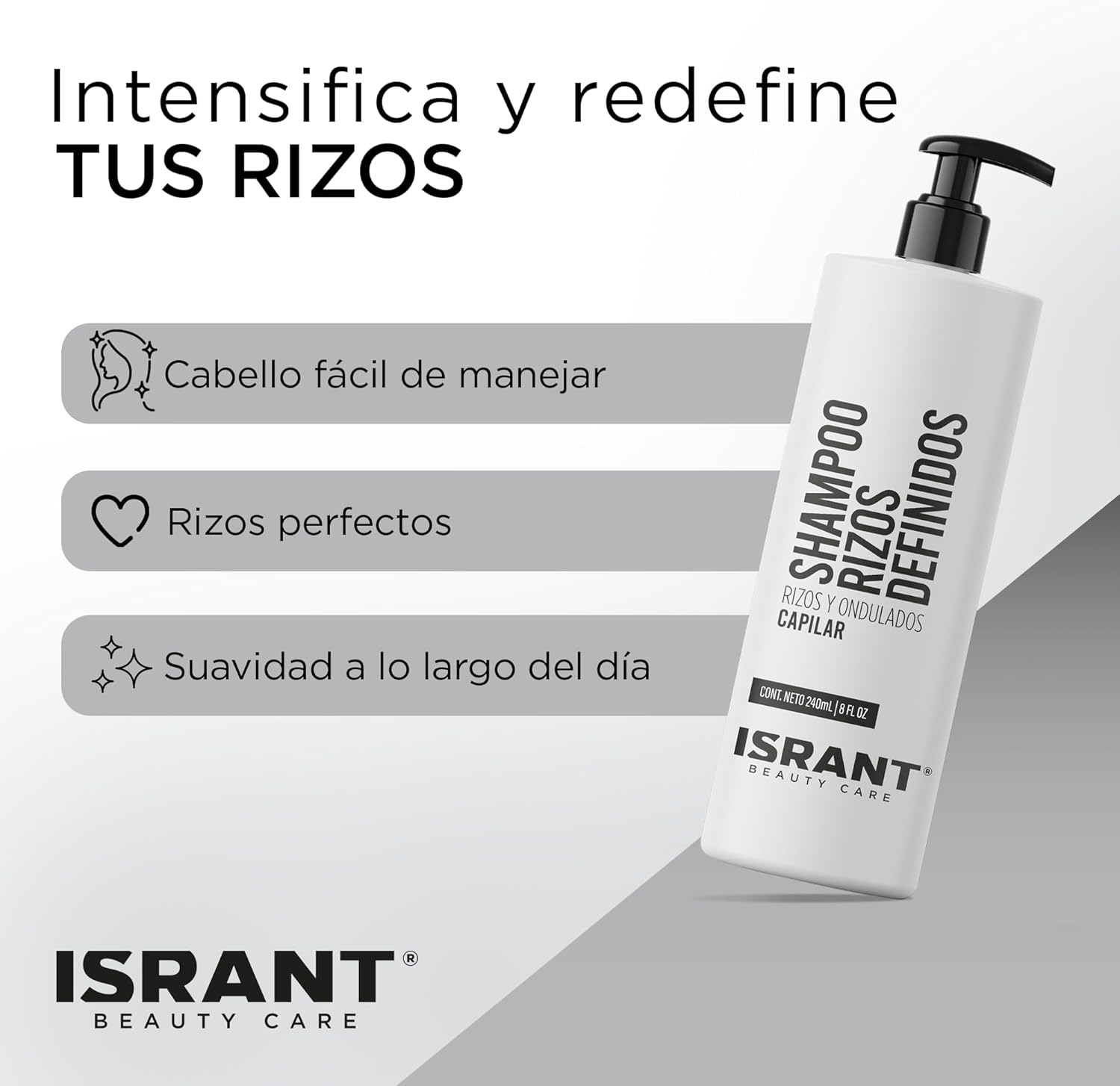 Shampoo Rizos Definidos ISRANT®