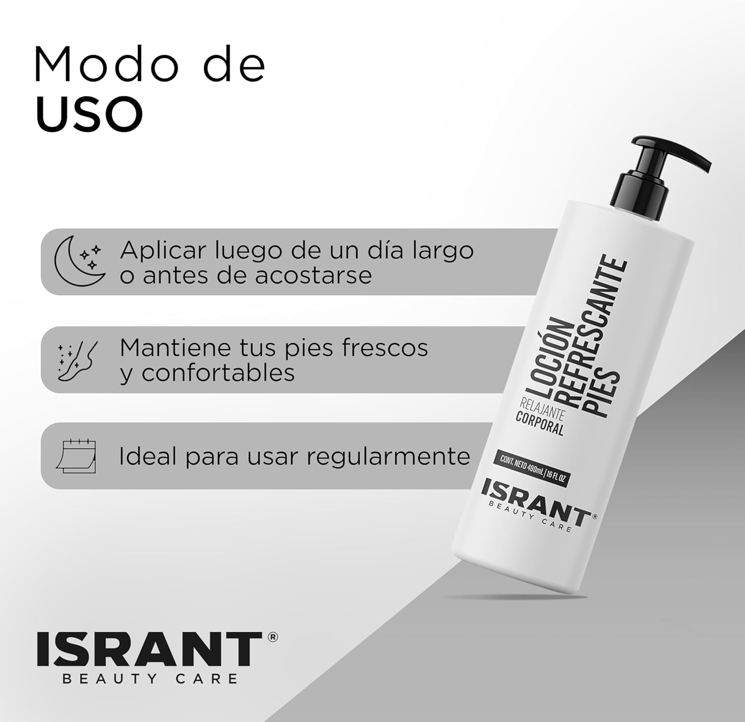 Loción Refrescante Pies ISRANT®