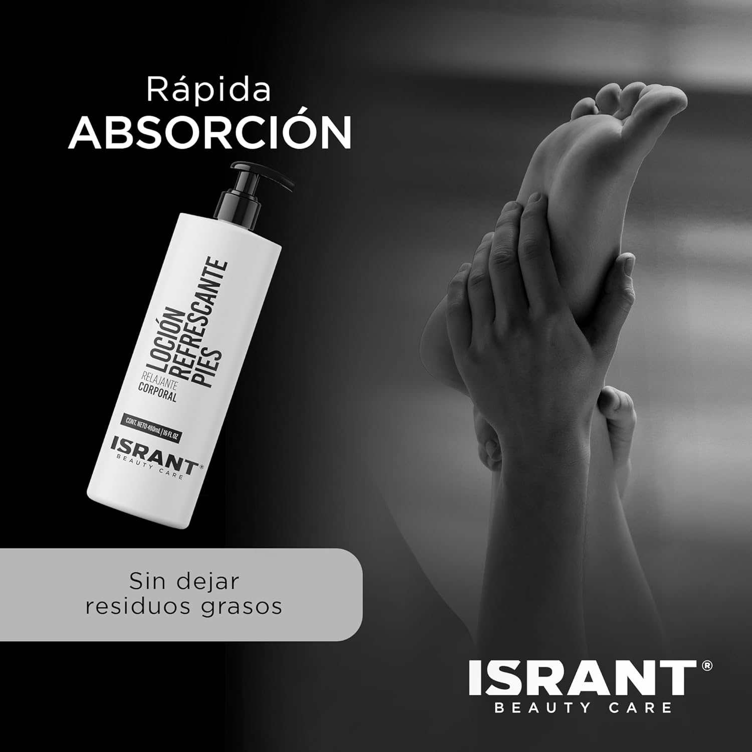 Loción Refrescante Pies ISRANT®